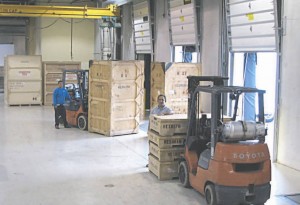warehouse 2 trade show exhibit storage