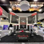 Man Tech trade show booth example