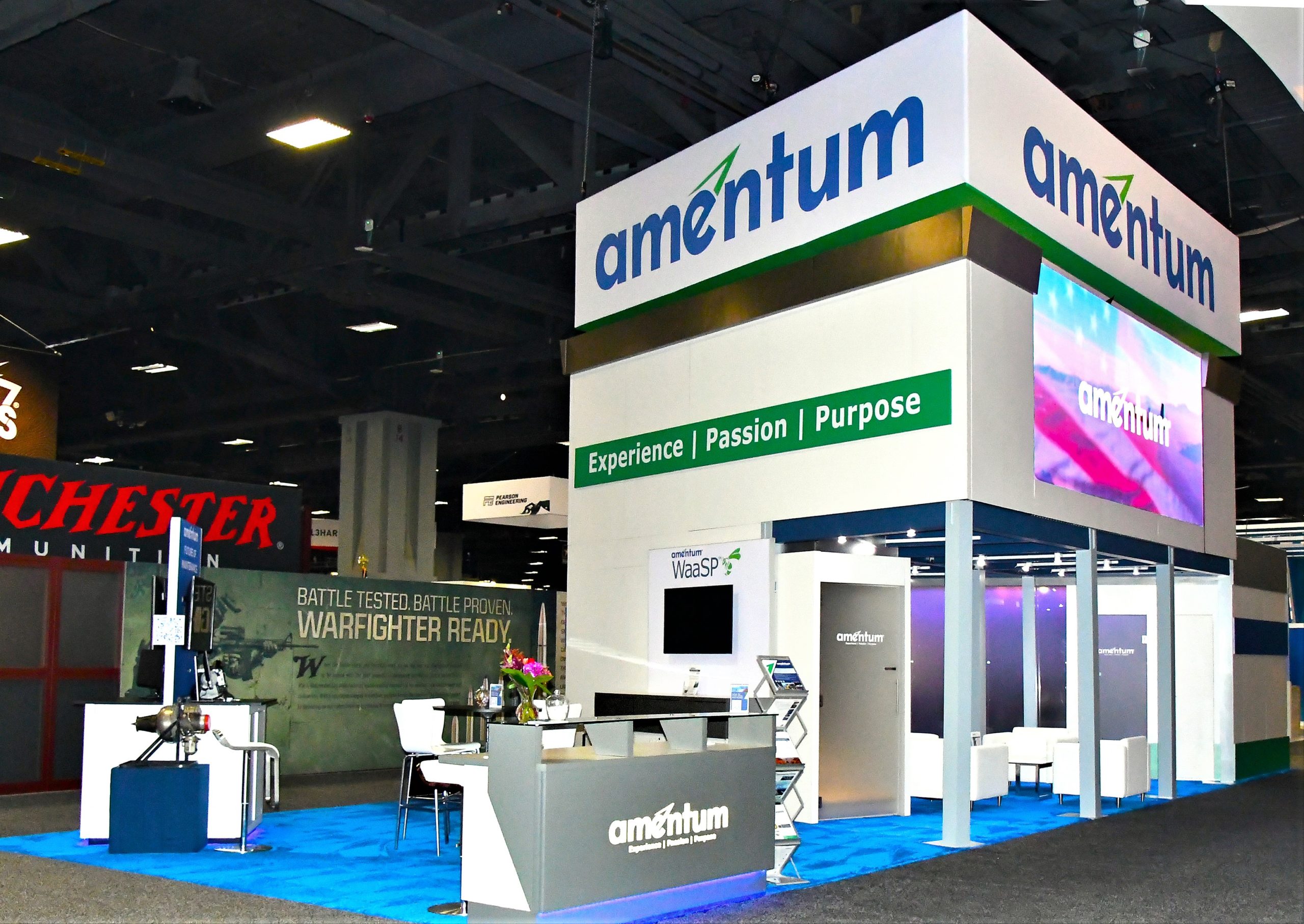 Amentum custom exhibit