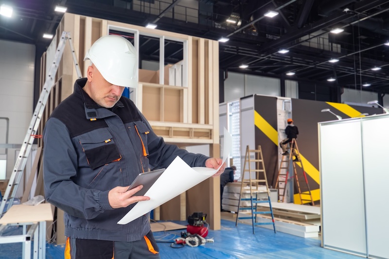 Trade Show General Contractor Reviews Plans